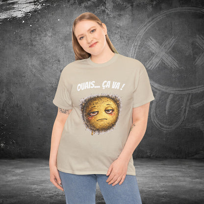 T-Shirt Mal Commodes — Emoji Blazé - Ouais... Ça Va !