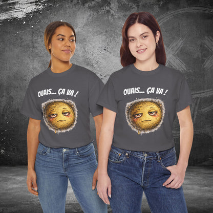 T-Shirt Mal Commodes — Emoji Blazé - Ouais... Ça Va !
