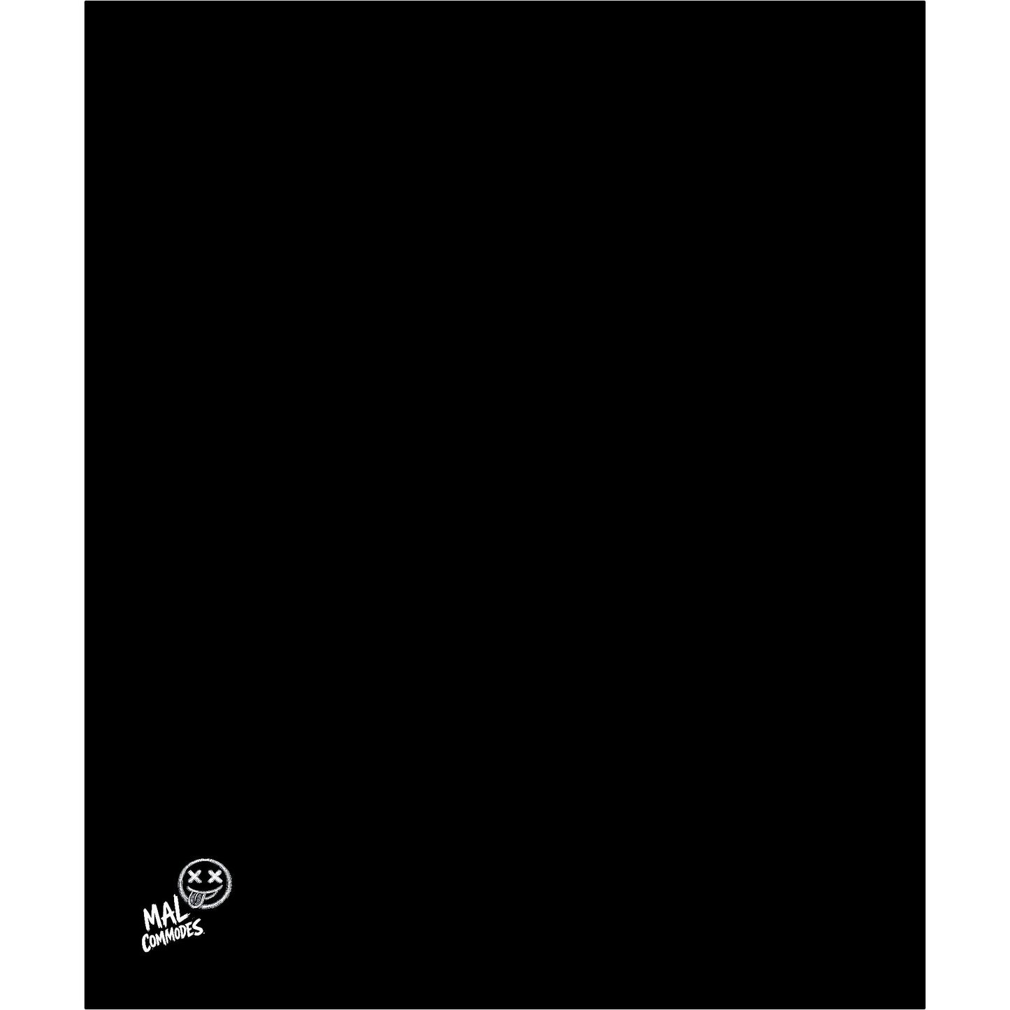 Couverture Brodée Mal Commodes -  50" X 60"