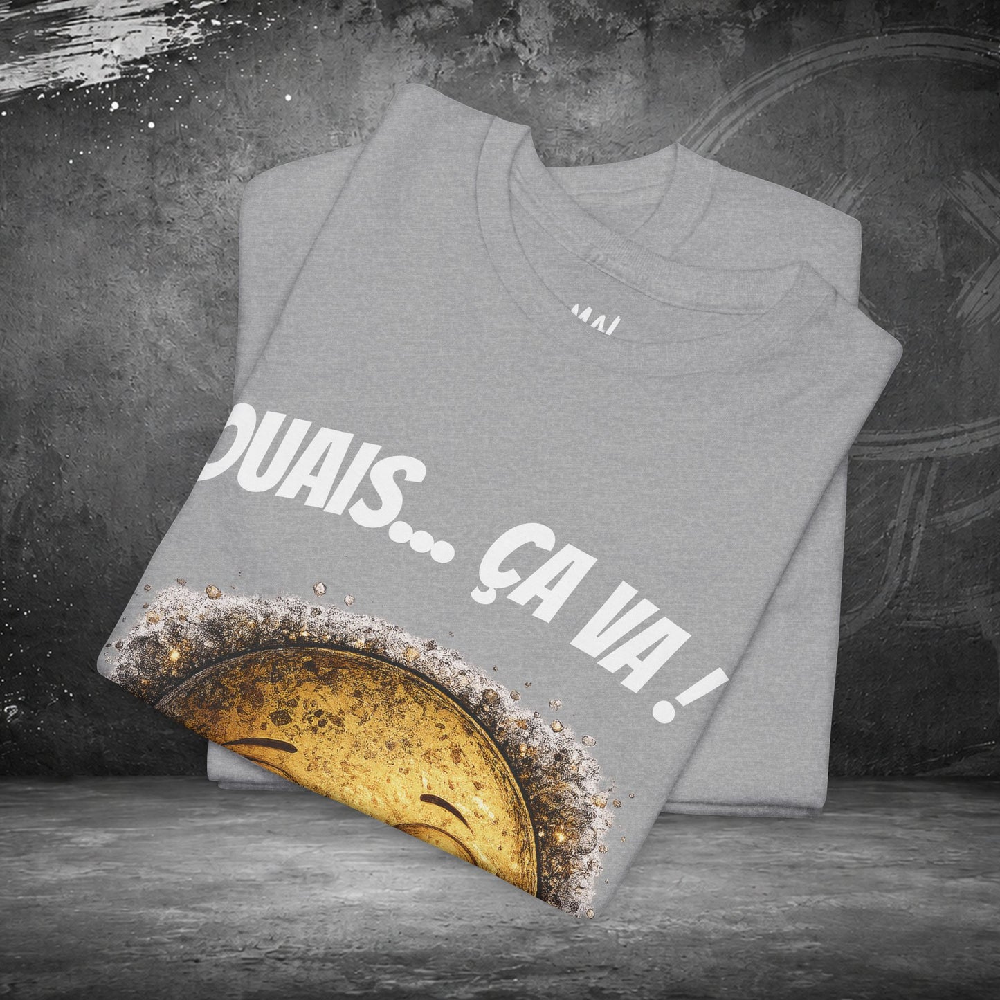 T-Shirt Mal Commodes — Emoji Blazé - Ouais... Ça Va !