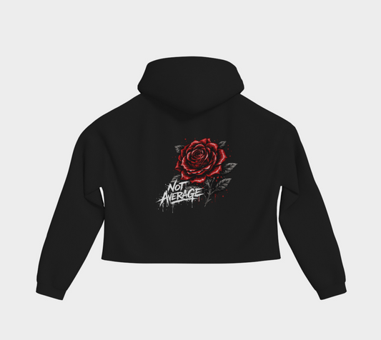 Coton Ouaté court a capuche Rose Not Average