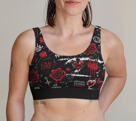 Brassière échancrée Rose Interdite