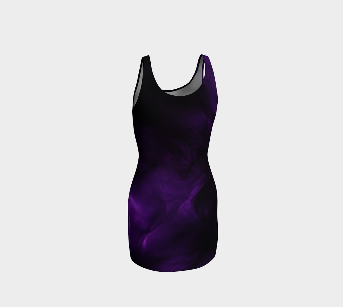 Robe Moulante Violet Interdit