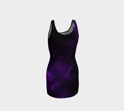 Robe Moulante Violet Interdit