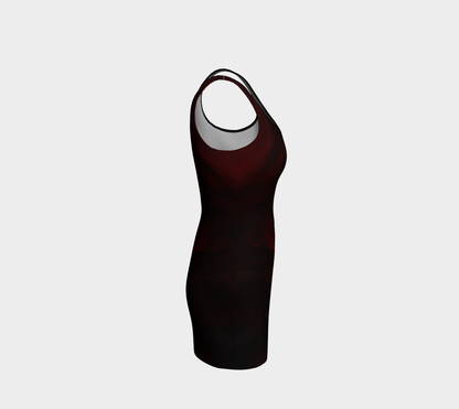 Robe Moulante Rouge Interdit