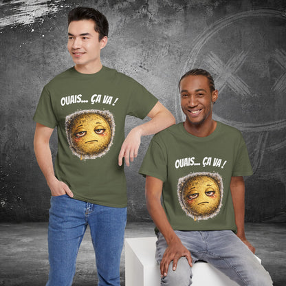 T-Shirt Mal Commodes — Emoji Blazé - Ouais... Ça Va !