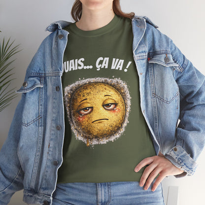 T-Shirt Mal Commodes — Emoji Blazé - Ouais... Ça Va !