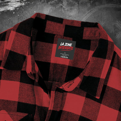 Chemise en Flanelle à Carreaux La Zone Interdite