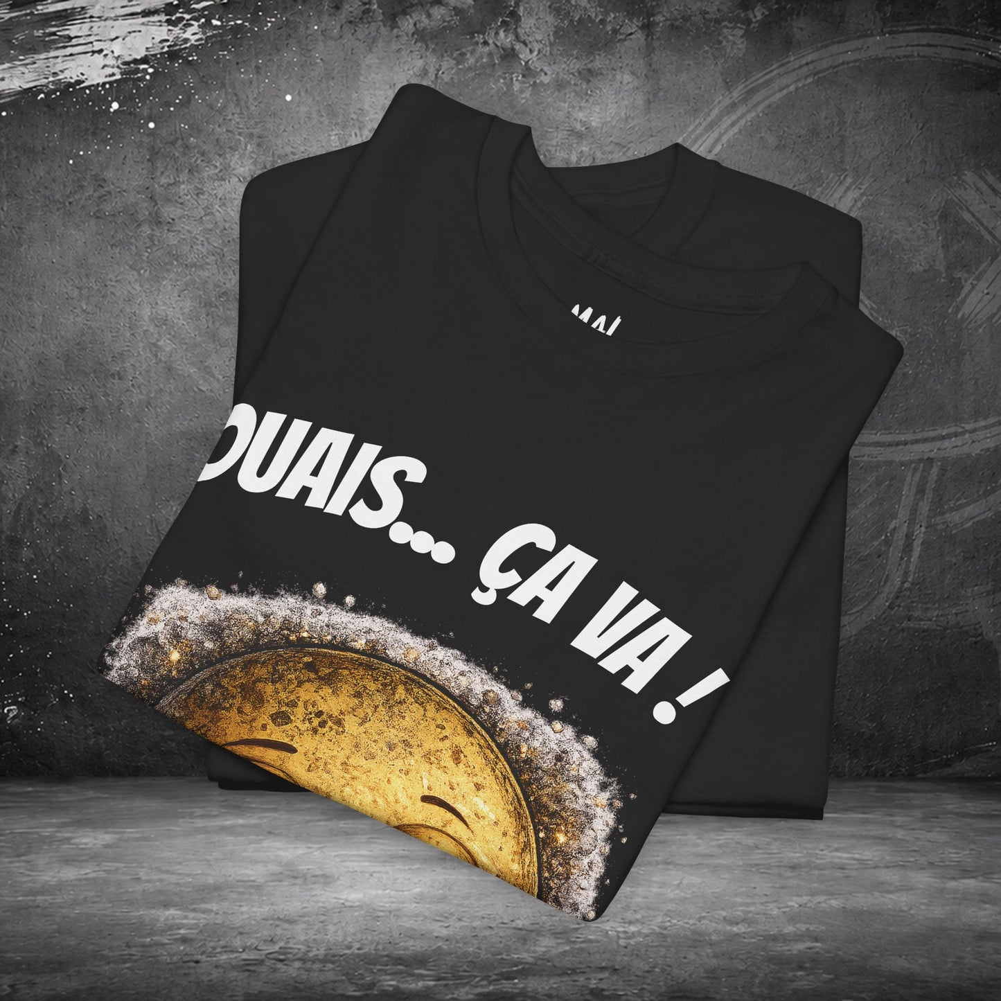 T-Shirt Mal Commodes — Emoji Blazé - Ouais... Ça Va !