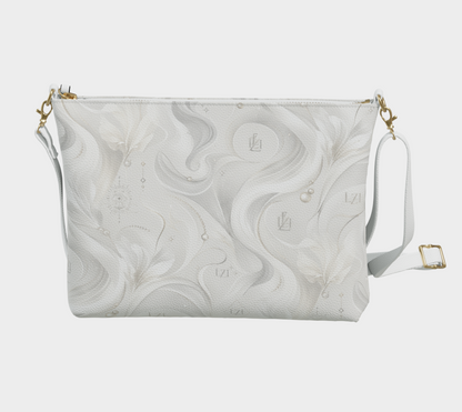 Sac bandoulière en cuir végane LZI Voile de Lune