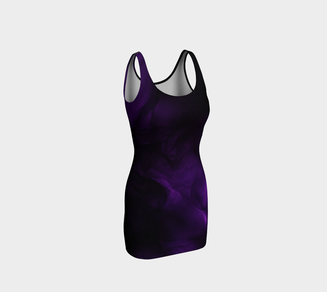 Robe Moulante Violet Interdit