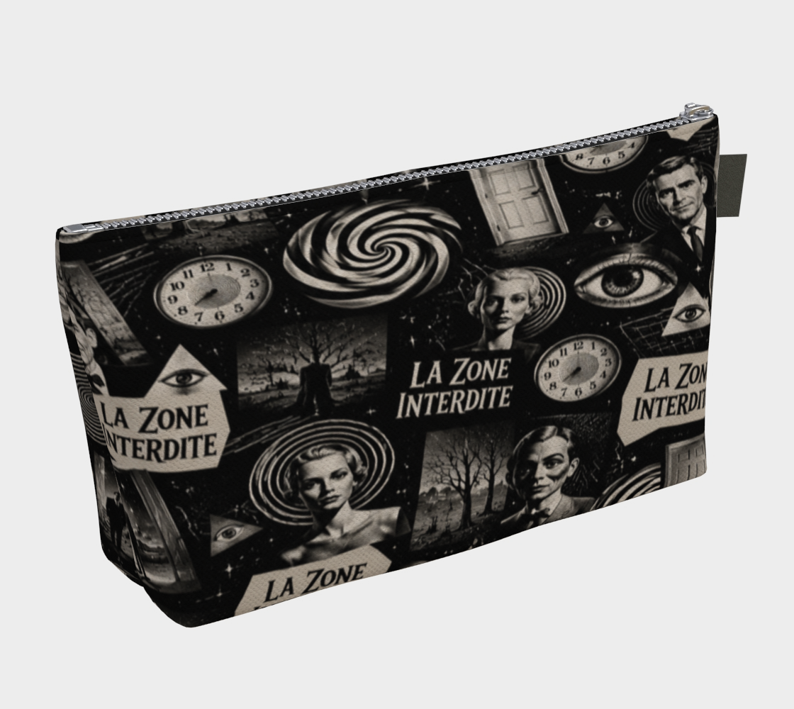 Trousse polyvalente en toile Retro Psychédélique