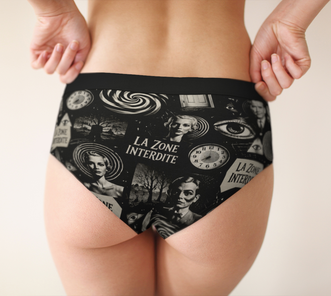 Culotte Cheeky Retro Psychédélique
