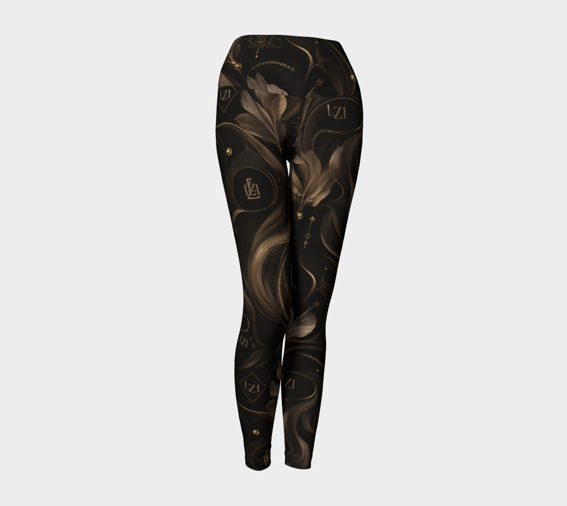 Leggings Yoga LZI Ébène