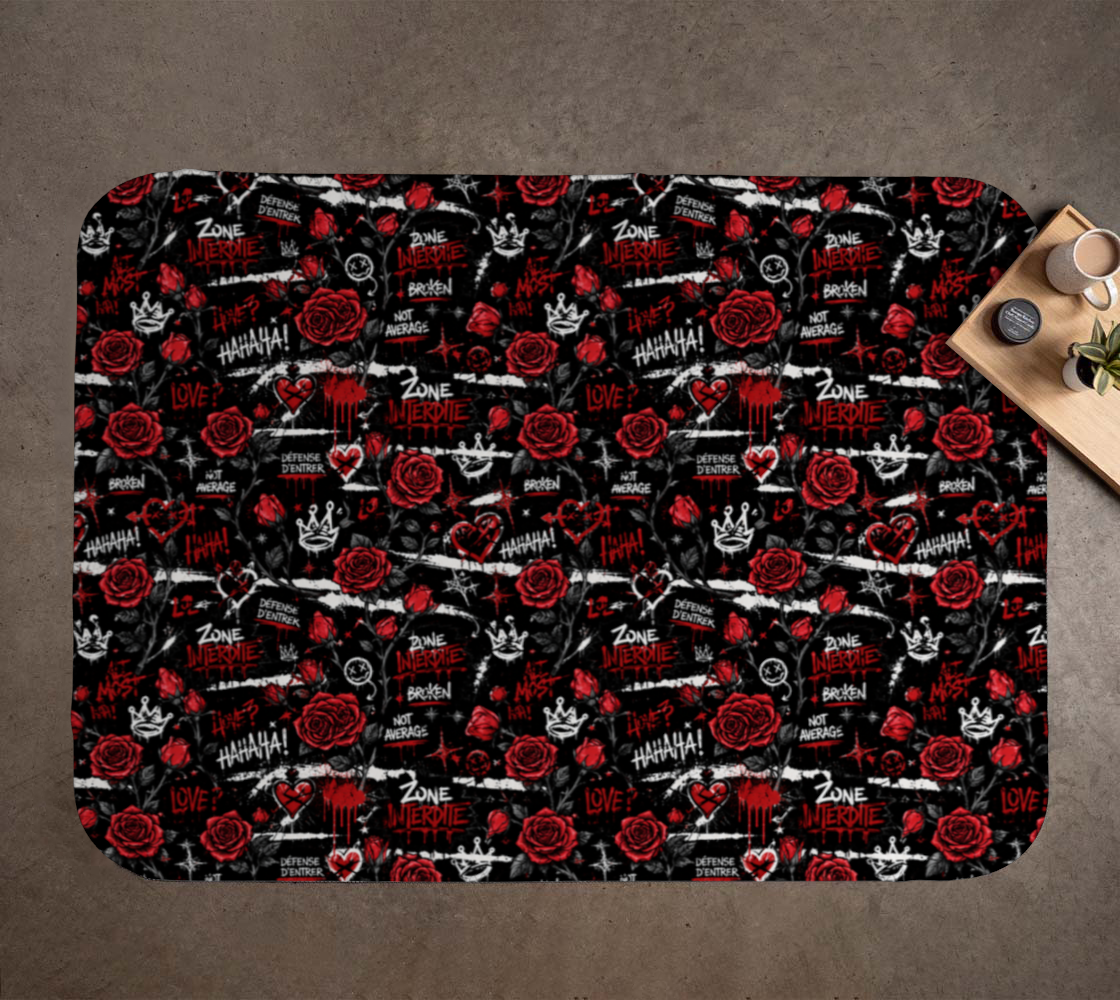 Couverture Minky Rose Interdite