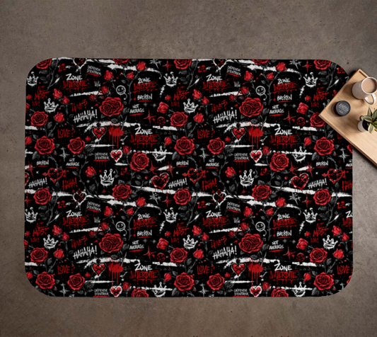 Couverture Minky Rose Interdite