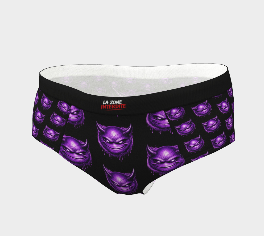 Culotte Cheeky Emoji Purple Devil