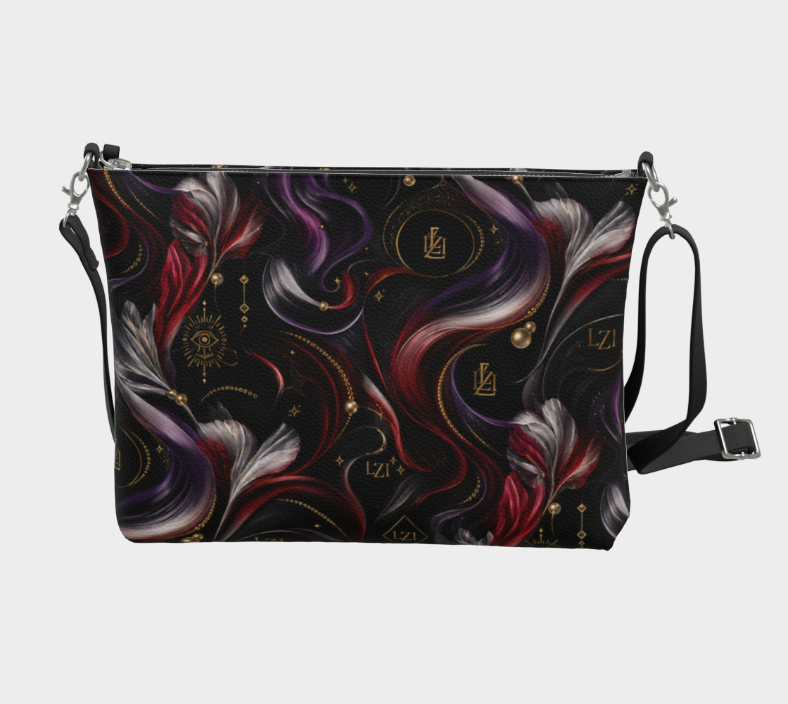 Sac bandoulière en cuir végane LZI Chaos Royal