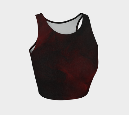Ensemble Sport Rouge Interdit — Top + Legging