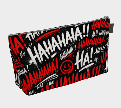 Trousse polyvalente en toile Hahaha!