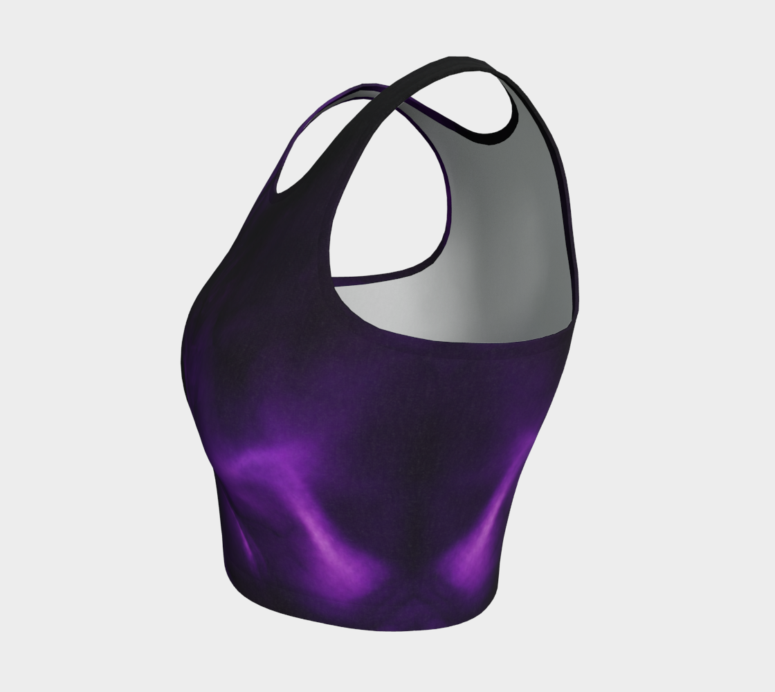 Top court de sport Violet Interdit