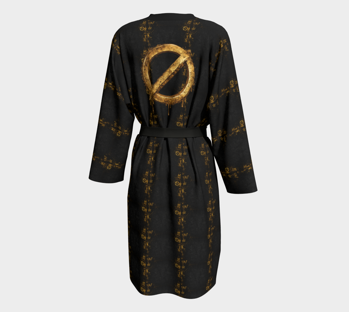 Robe de Chambre Interdite Dorée