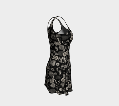 Robe Évasée Retro Psychédélique La Zone Interdite